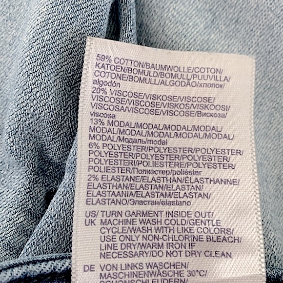 NYDJ Tiered Hem Ami Skinny Ankle Jean - Picture 13 of 13